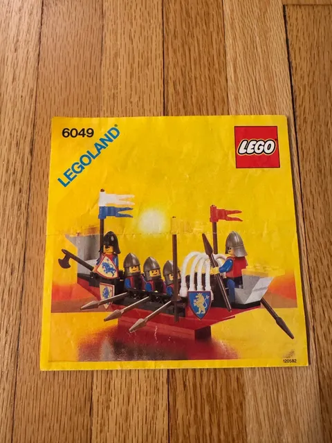 Lego Castle Viking Voyager (6049) Instruction Booklet Only