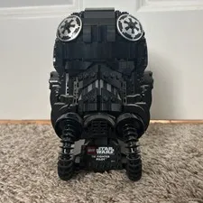 LEGO 75274 TIE Fighter Pilot Helmet Star Wars 99.8% Complete READ DESC 