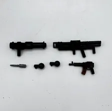 Lot of Mini Lego Weapons - Grenades Blaster Bazooka Grenade Launcher Knife