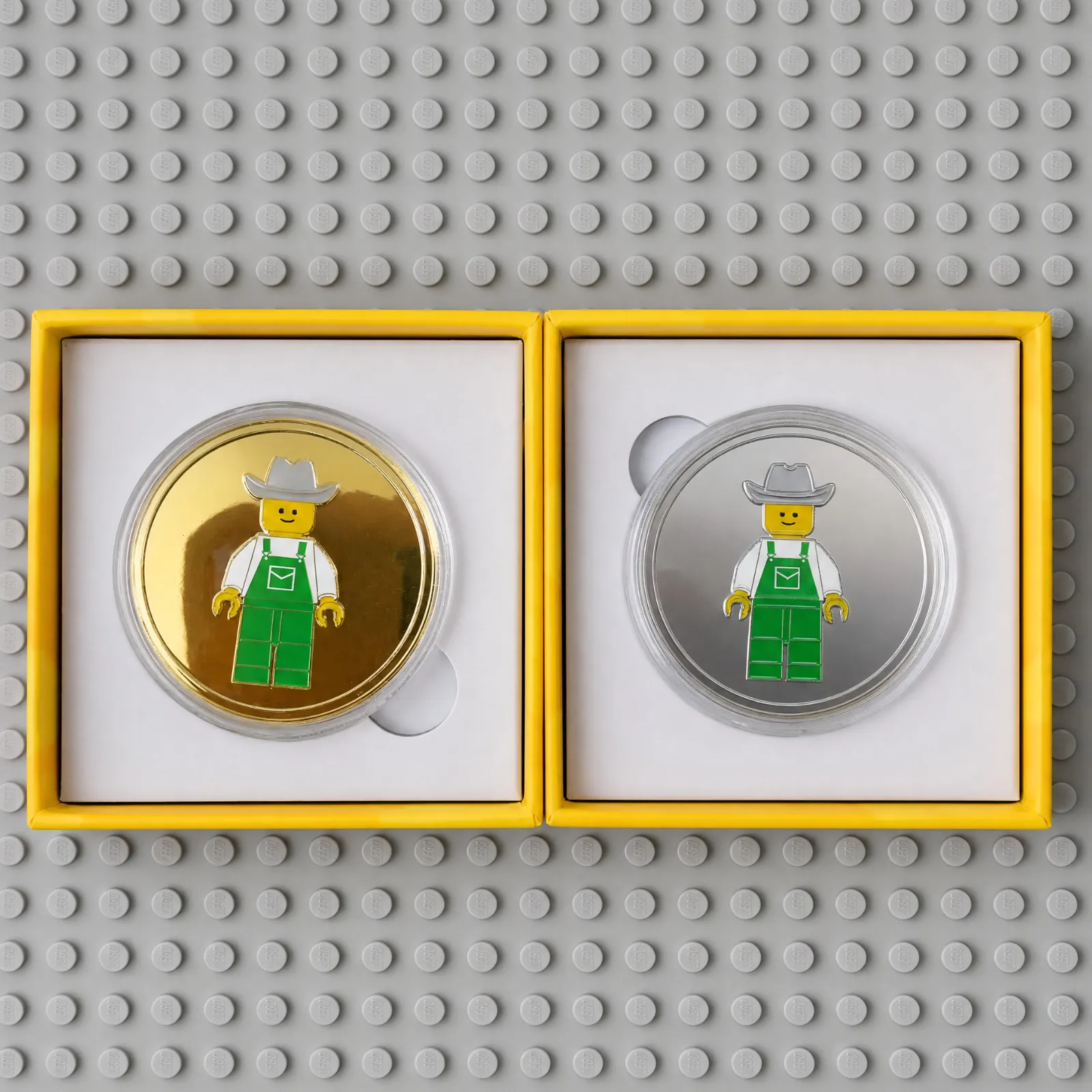 2X LEGO Coin Farmer - 2026 Lego Korea Gold & Silver Membership Exclusive