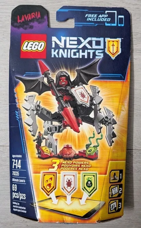 LEGO 70335 Nexo Knights ULTIMATE Lavaria Set New Sealed Box 2016