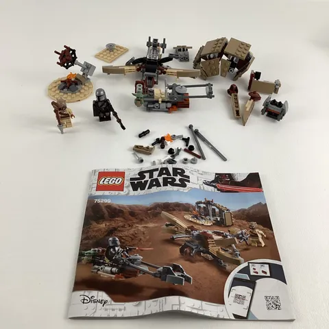 Star Wars Mandalorian The Child Trouble On Tatoonie Lego Building Toy Set 75299