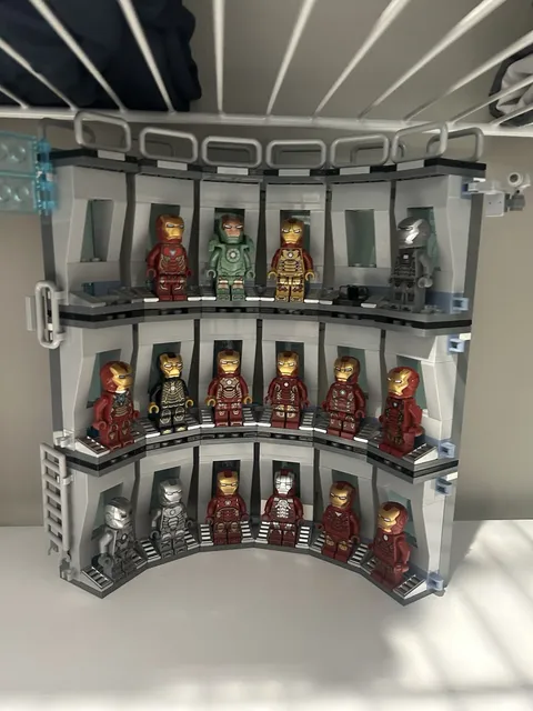 LEGO Marvel Iron Man Hall of Armor Minifigures & Build Bulk Lot in Bag