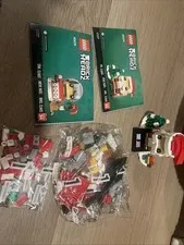 Lego 40274 Santa Claus And Mrs. Claus Complete