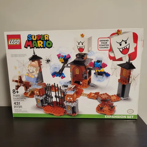 LEGO Super Mario King Boo and the Haunted Yard 71377 Retired NEW