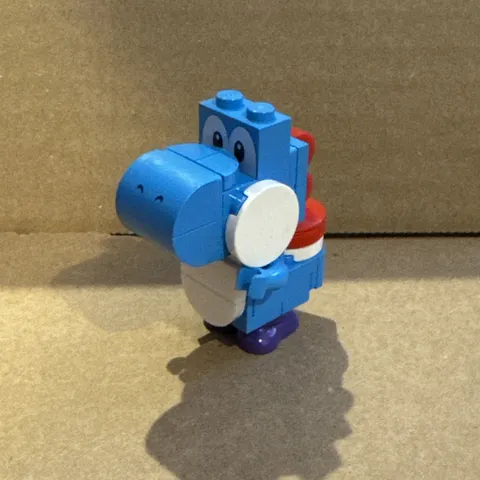 Blue Yoshi 71418 SUPER MARIO KART LEGO® Minifigure Mini Figure