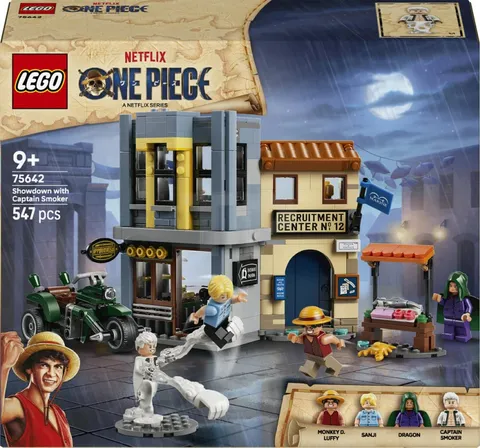 LEGO ONE PIECE Showdown with Captain Smoker 75642 Building Toy Set 3 Minifigures