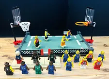 LEGO NBA Basketball 2 vs 2 (3431) Incomplete w/ Minifigures & Accessories