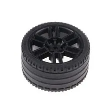 1x LEGO Technic Wheel Rim 68.8x36 ZR Black 56x34 42125 44771 49294c03