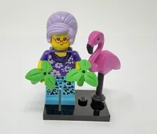 LEGO Gardener with Flamingo Series 19 Minifigure