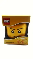 Lego Storage Head S Small Boy New in Original Box, 6.3 x 7.6 inches Brick Iconic
