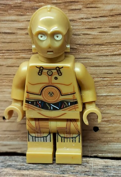Lego 75136 C-3PO MiniFigure Star Wars Droid Escape pod Original From Set