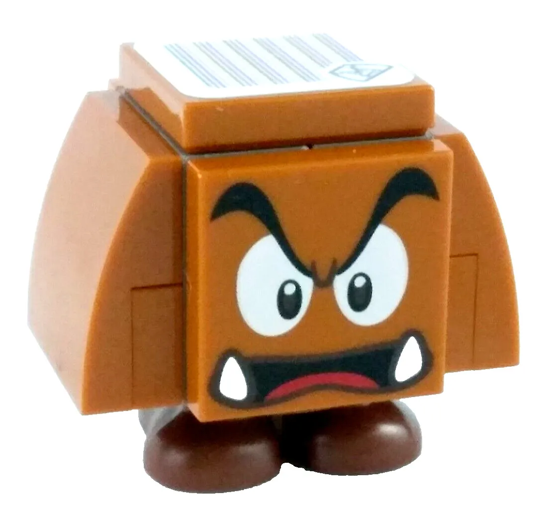 LEGO®  Super Mario™ GOOMBA Minifigure™ Angry Open Mouth mar0115