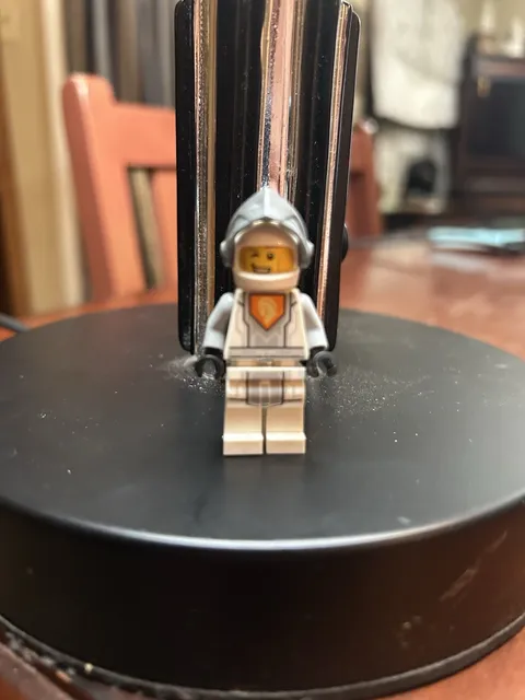 LEGO Nexo Knights Lance Richmond Minifigure 70337 Flat Silver Visor Armor