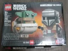 LEGO Star Wars BrickHeadz 75317 -The Mandalorian & the Child 