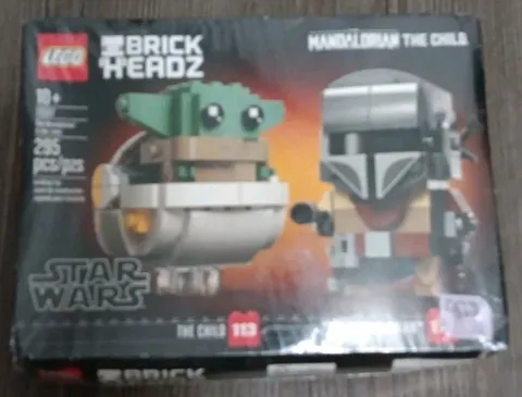 LEGO Star Wars BrickHeadz 75317 -The Mandalorian & the Child 