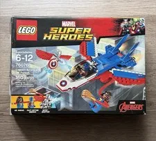 LEGO Super Heroes: Captain America Jet Pursuit (76076)