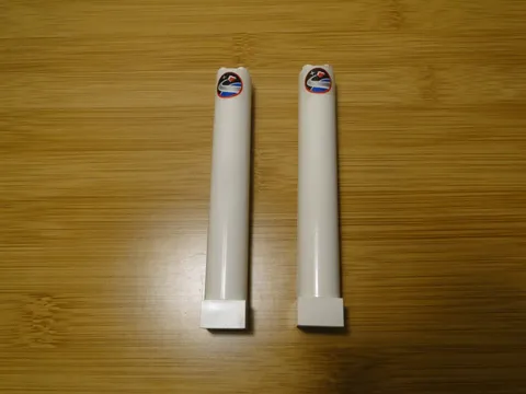 LEGO 2 x 2 x 11 Solid Pillar Space Center Logo