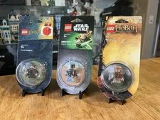 LEGO Magnet Minifigure Lot Hobbit Bilbo Baggins LOTR Frodo Star Wars Boba Fett