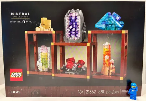 LEGO (21362)  Ideas: Mineral Collection - Brand New - Fast Ship - Gemstone Geode