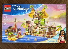 LEGO Disney Moana 2 Kakamora Barge 43258 572pcs Set 7+ Moana Maui
