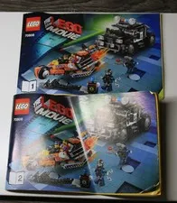 Lego 70808 The Lego Movie Super Cycle Chase Instructions Booklets 1 and 2