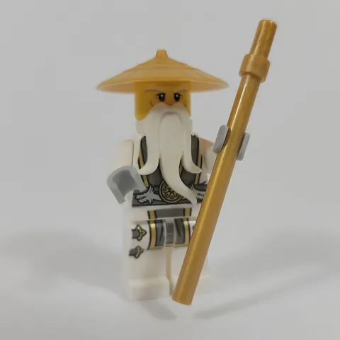 LEGO Ninjago Possession SENSEI WU Minifigure Staff njo0142 30424 70738 70734