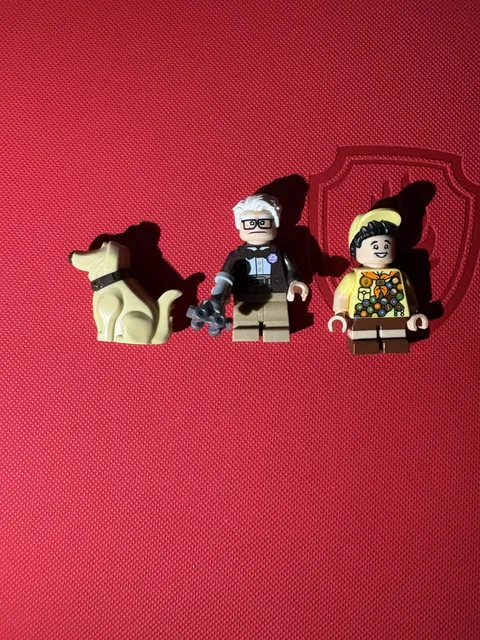 LEGO 'Up' House Carl + Russell + Dug Minifigures 43217 Disney Pixar