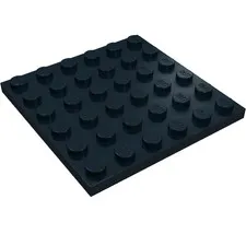 10x LEGO® Part 3958 - Plate 6 x 6