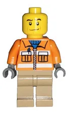 LEGO City Construction Worker Minifigure set #7631