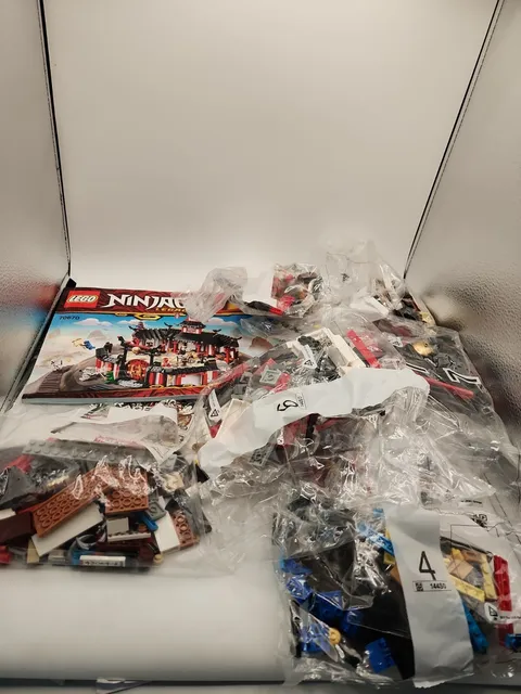 LEGO NINJAGO 70670 Monastery of Spinjitzu 7/8 Sealed Bags 99.9%  Complete No Box