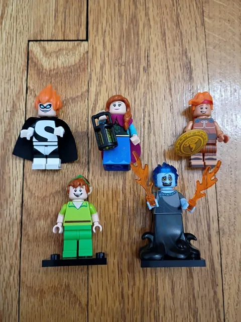 Lego Disney Minifigure Lot
