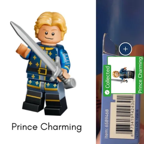 LEGO CMF Minifigure Shrek Series 71053 MiniFig Prince Charming SHIPS TODAY