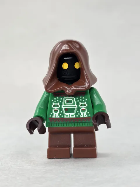 Lego Star Wars Jawa (SW1445) w/holiday sweater minifigure 6s