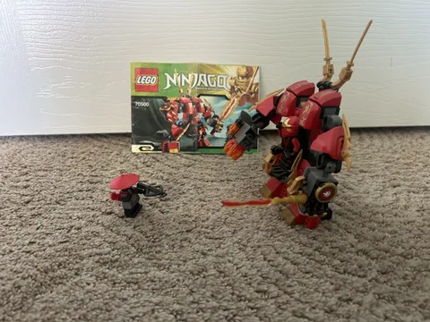 LEGO NINJAGO: Kai's Fire Mech (70500) - Complete without box, Used