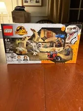 LEGO Jurassic World: Atrociraptor Dinosaur: Bike Chase (76945)