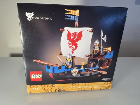 LEGO Ideas 40912 Sea Serpent GWP New Sealed Black Knights Castle 241 Pieces