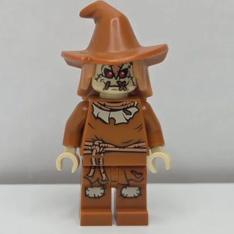 LEGO Scarecrow Minifigure - 76054 DC Batman Superheroes Harvest of Fear NICE!