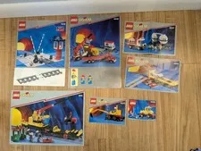 LEGO 9v Train Instruction Manual Lot of 7 - 4525 4537 4539 4546 4554 4549 4552