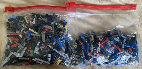 Mixed Lot Lego Technic Parts Pieces 1 Lb
