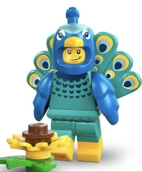 LEGO Minifigures Series 28 Peacock Costume Minifigure 71051 Blind Box 24 Hr.Ship