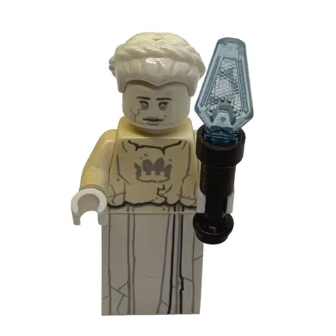 LEGO White Stone Statue Minifigure Nexo Knights 70357 nex121 *Yellowing