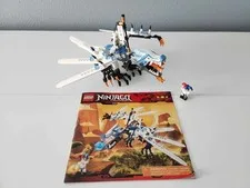LEGO NINJAGO: Ice Dragon Attack (2260) W/ Original Minifigures & Instructions