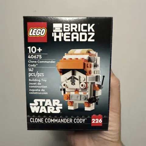 40675 Clone Commander Cody LEGO BRICKHEADZ New Sealed
