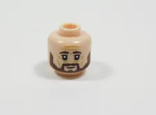 LEGO Harry Potter Dual Sided Male Boy Flesh Head Minifig Sirius Black S4