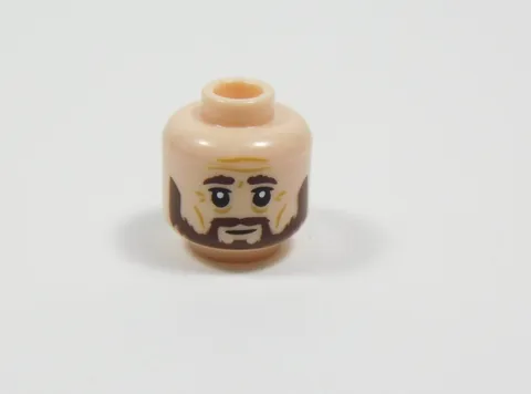 LEGO Harry Potter Dual Sided Male Boy Flesh Head Minifig Sirius Black S4