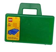 LEGO 4087 Handheld Sorting Travel Case to Go Personal Organizer Green New