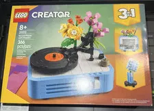 Lego Creator Record Player with Flowers 3 in 1 - microphone,radio #31172