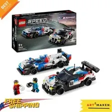 Dive into Racing Fun with BMW M4 GT3 & Hybrid V8 LEGO Set - 676 Non-Toxic Pieces