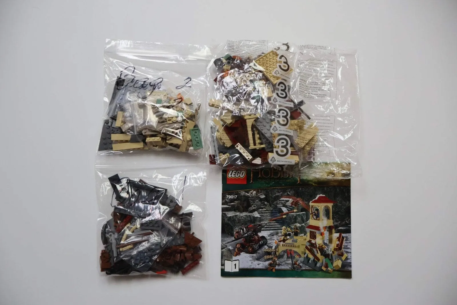 LEGO® The Hobbit 79017 The Battle of Five Armies ☀️No Minifigs! Build Only!